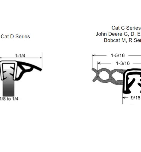 door seal for cat skid steer|Caterpillar .